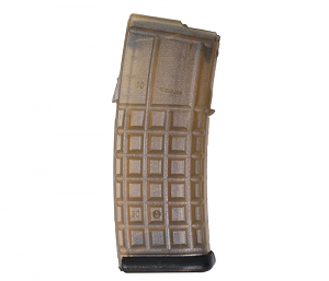 Steyr Arms, Magazine, 223 Remington/556NATO, 30 Rounds, Fits Steyr AUG, Polymer, Transparent, Black Base