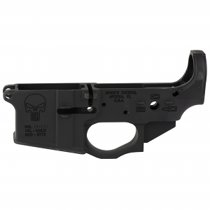 Spikes STLS015 Punisher Stripped Lower Receiver Multi-Caliber Spikes STLS015 Punisher Stripped Lower Receiver Multi-Caliber