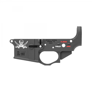 Spikes STLS016CFA Calico Jack Stripped Lower Receiver Multi-Caliber 