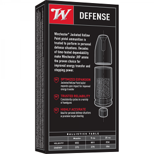 Winchester Ammo USA45JHP USA 45ACP 230gr Jacketed Hollow Point 50 Per Box Winchester Ammo USA45JHP USA 45ACP 230gr Jacketed Hollow Point 50 Per Box