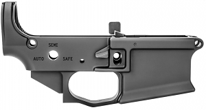 Griffin Armament MK2AL MK2 Stripped Lower Receiver 7075-T6 Aluminum Black Anodized for AR-15