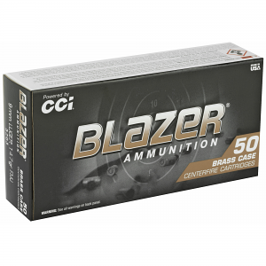 CCI 5203 Blazer 9mmLuger 147gr Full Metal Jacket 50 Per Box/20 Case CCI 5203 Blazer 9mmLuger 147gr Full Metal Jacket 50 Per Box/20 Case