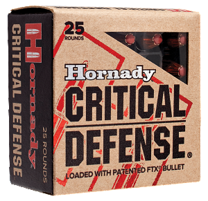 Hornady 90063 Critical Defense 32ACP 60gr Hornady Flex Tip eXpanding 25 Per Box