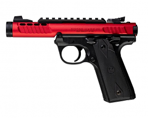 RUGER MKIV 22/45 RED 22LR 4.4