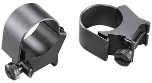 Weaver Mounts 49120 Detachable Top Mount Rings Matte Black 30mm High