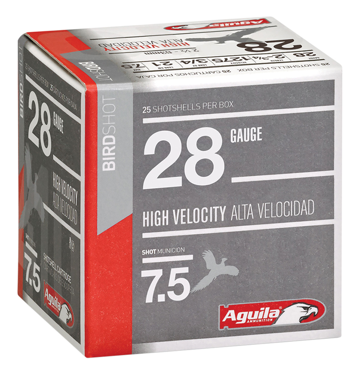 Aguila Target Load Shotshell 28GA #7.5 - 25RDS