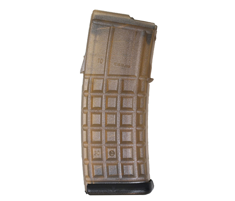 Steyr Arms, Magazine, 223 Remington/556NATO, 30 Rounds, Fits Steyr AUG, Polymer, Transparent, Black Base