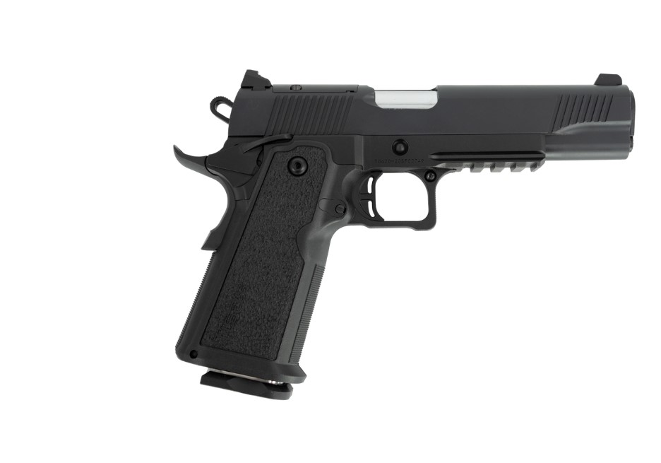 Tisas USA, 1911 Duty B9R DS, Single Action Only, Semi-automatic, Metal Frame Pistol, 9MM, 5