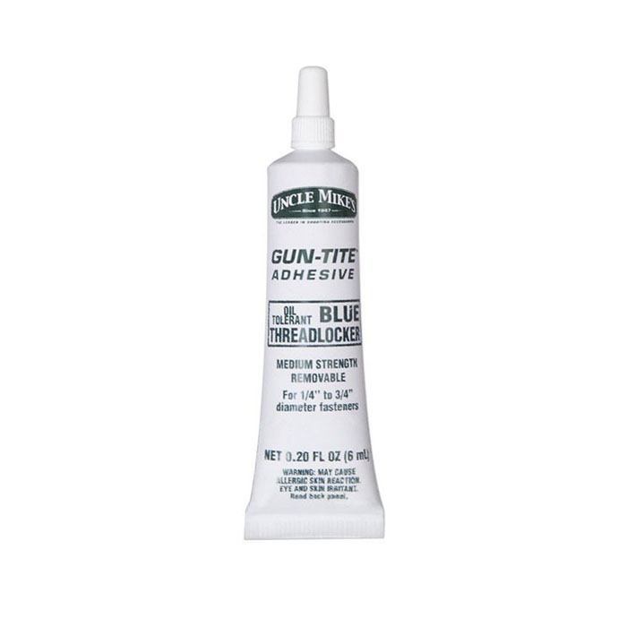 Uncle Mike's Gun-Tite Removable Adhesive - Medium Strength - Blue