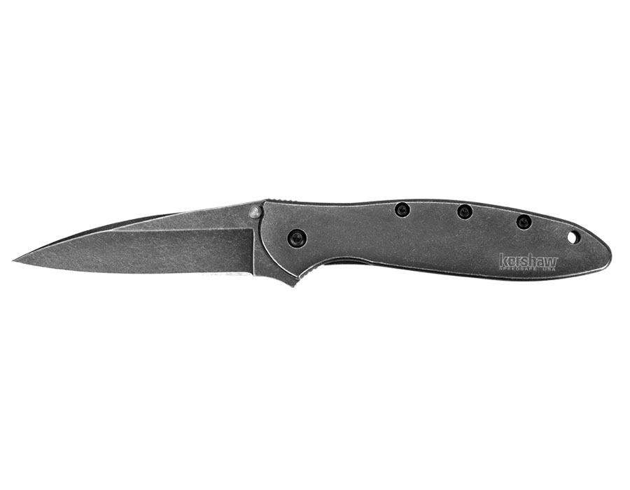 Kershaw Leek Blackwash Knife