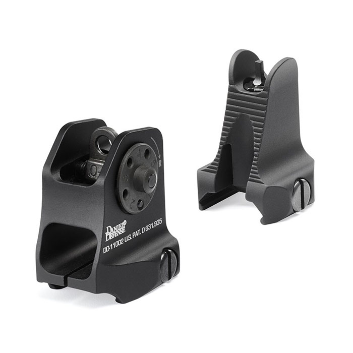 Daniel Defense Fixed Front/Rear AR-15 Sight Combo