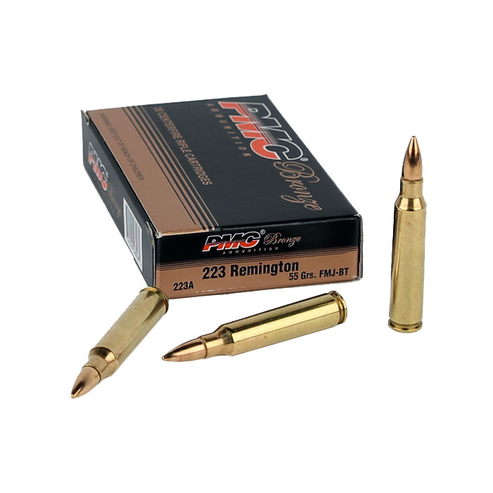 PMC Bronze .223 55GR. FMJ-BT - 20RD