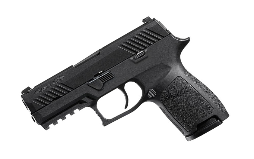 Sig Sauer P320 Compact, 9mm, Nitron, SigLite Night Sights, DAO