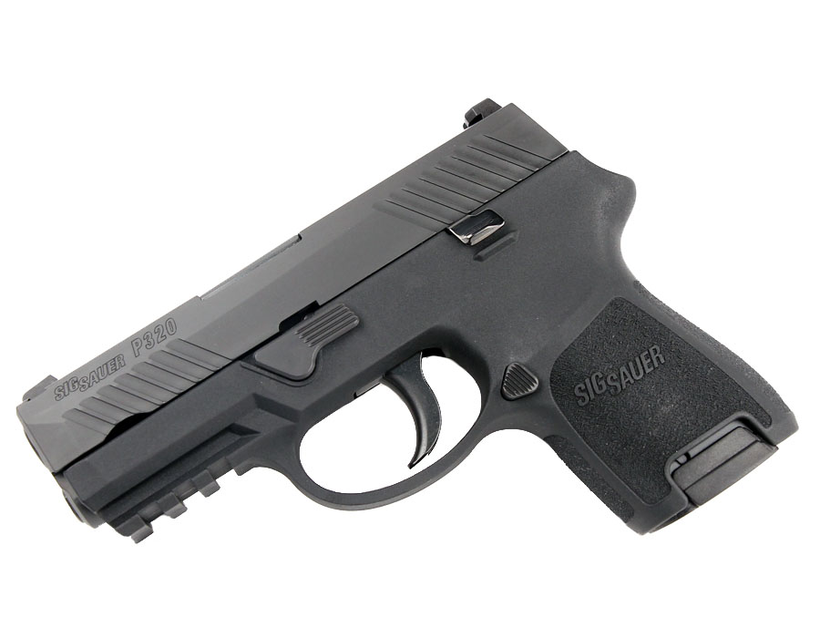 Sig Sauer P320 Sub-Compact, 9mm, Nitron, SigLite Night Sights, DAO