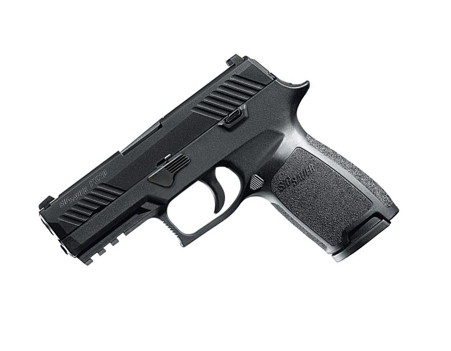Sig Sauer P320 Carry, 9mm, Nitron, SigLite Night Sights, DAO