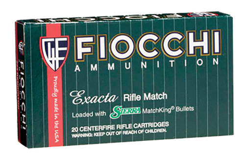 Fiocchi 223MKC Exacta Match 223 Rem 69 gr Sierra MatchKing Boat-Tail Hollow Point (BTHP) 20 Bx