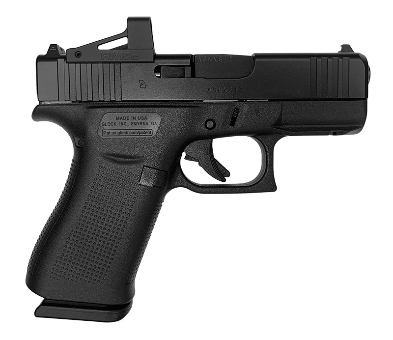 Glock 43X, 9mm, Shield Optic, 2‑10rd mags TALO