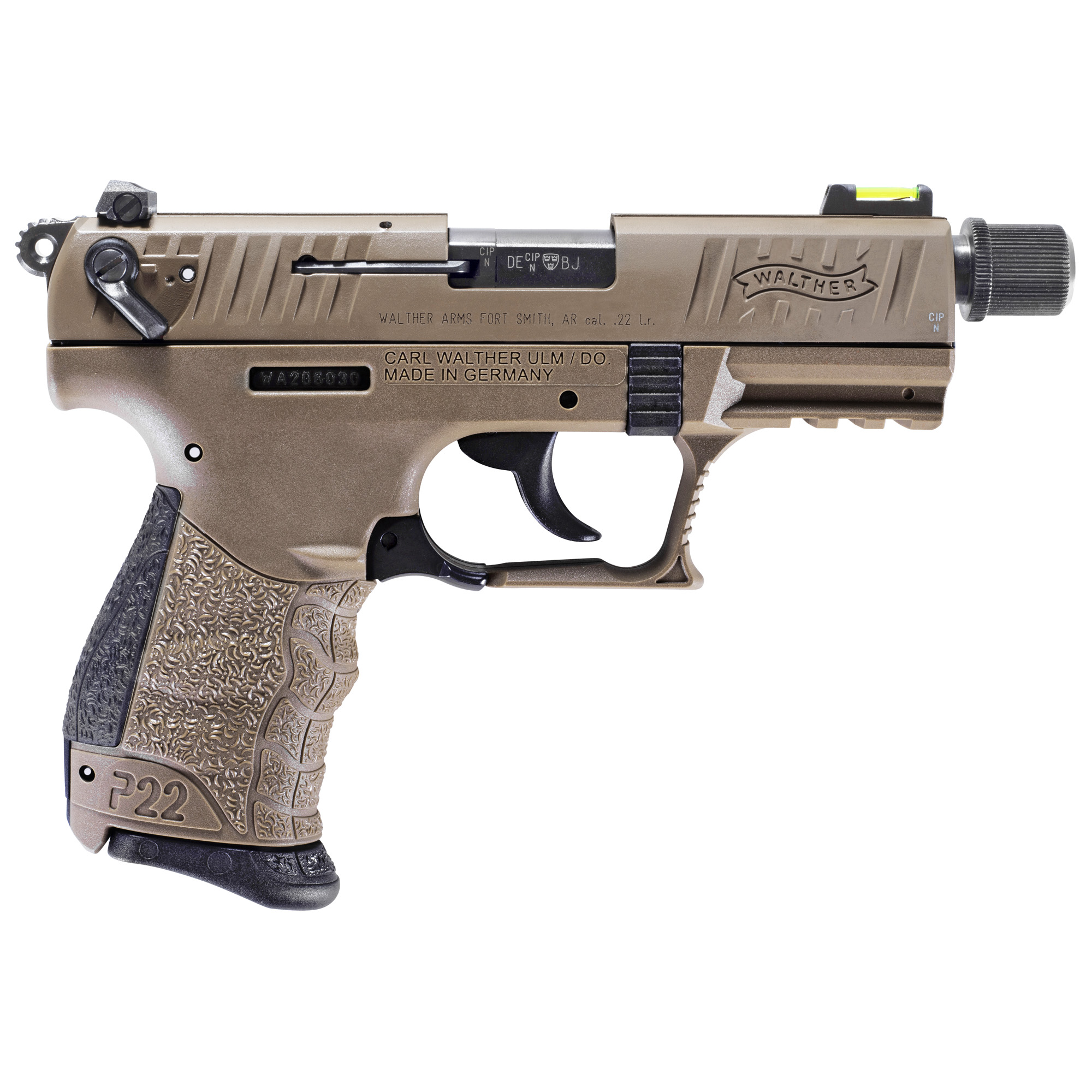 Walther Arms 5120753 P22 Q 22 LR 3.42