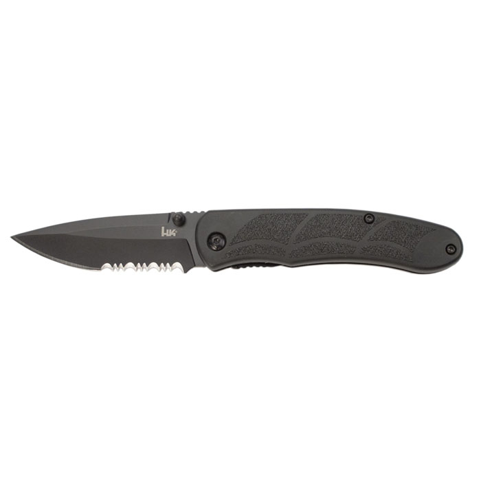 Benchmade HK P30 Assist Serrated Knife - Black