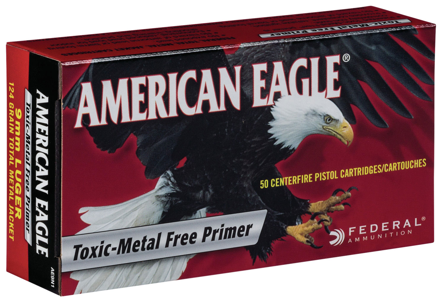 Federal AE357A American Eagle 357 Mag 158 gr Jacketed Soft Point (JSP)