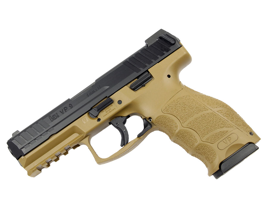 H&K VP9-FDE LE 9mm Striker Fired, Tritium Night Sights, 3 Mags