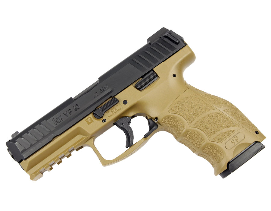 H&K VP40-FDE LE .40S&W Striker Fired, Tritium Night Sights, 3 Mags