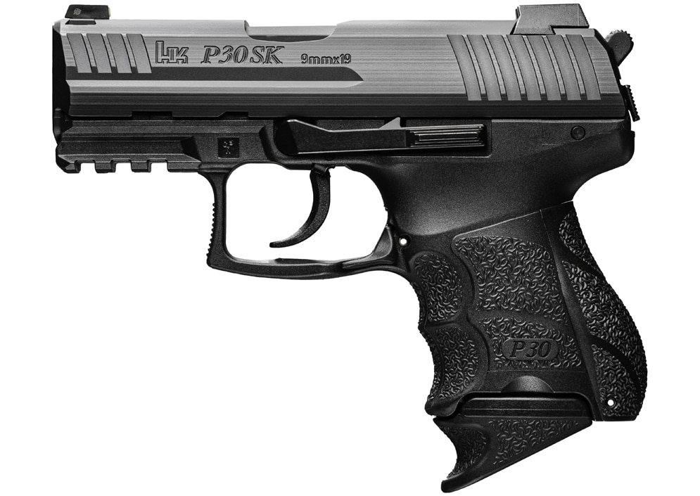 HK 81000544 P30SK Subcompact V3 SA/DA 9mm Luger Caliber with 3.27