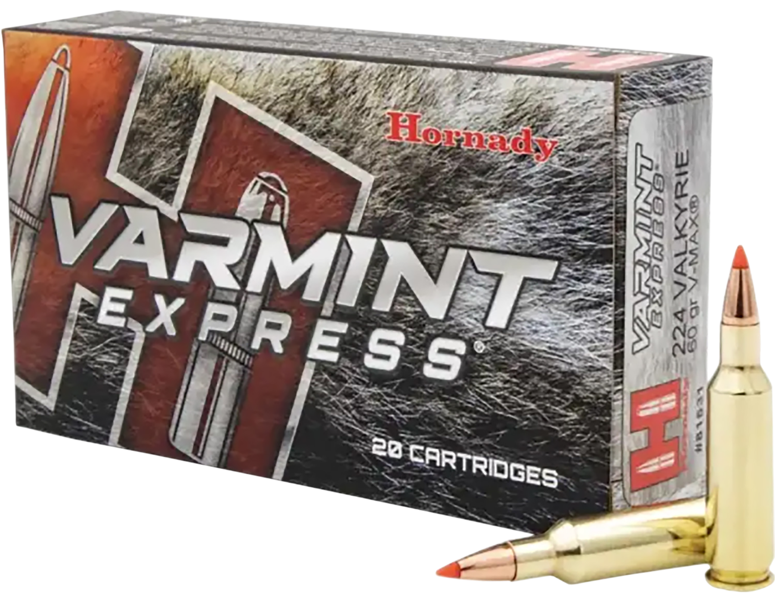 Hornady 81531 Varmint Express 224Valkyrie 60gr Hornady V Max 20 Per Box