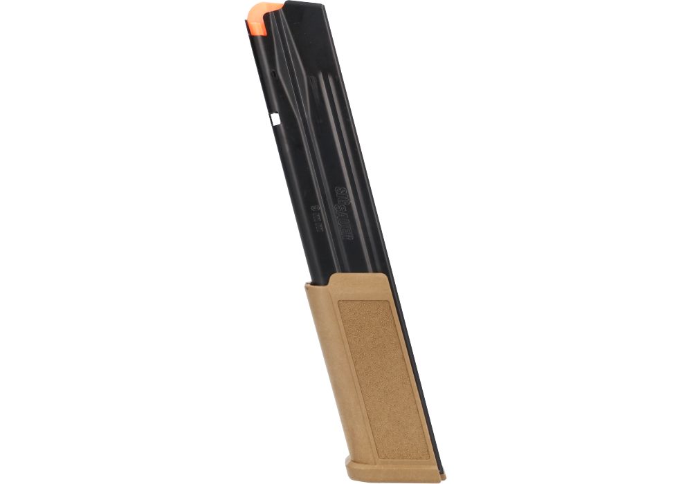 Sig Sauer P320 30RD magazine, 9mm FDE