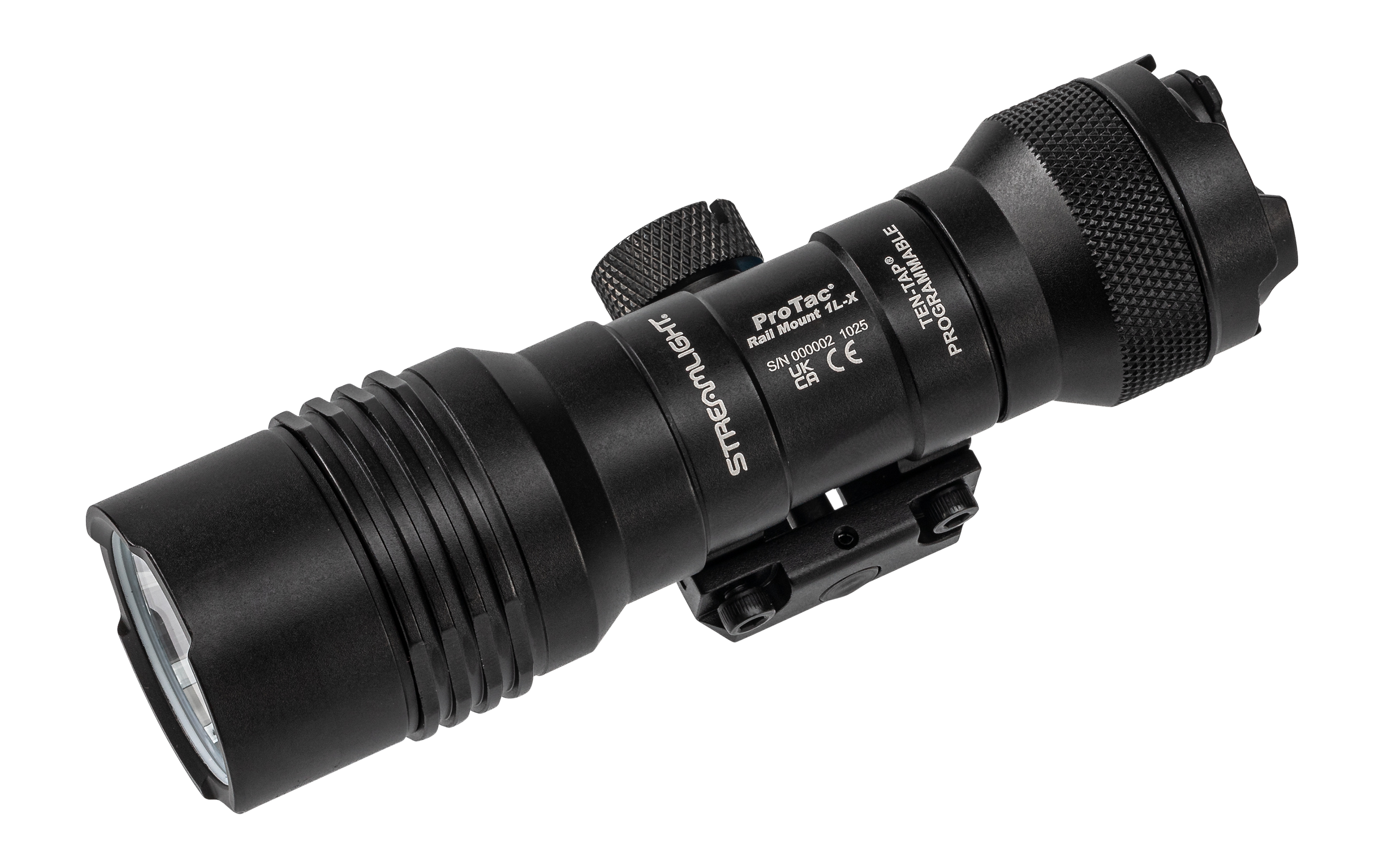 Streamlight 89025 ProTac Rail Mount 1LX Pro USB Black 100/850 Lumens