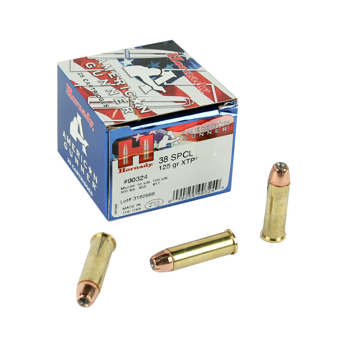 Hornady American Gunner .38 Special 125 GR. XTP HP - 25RD