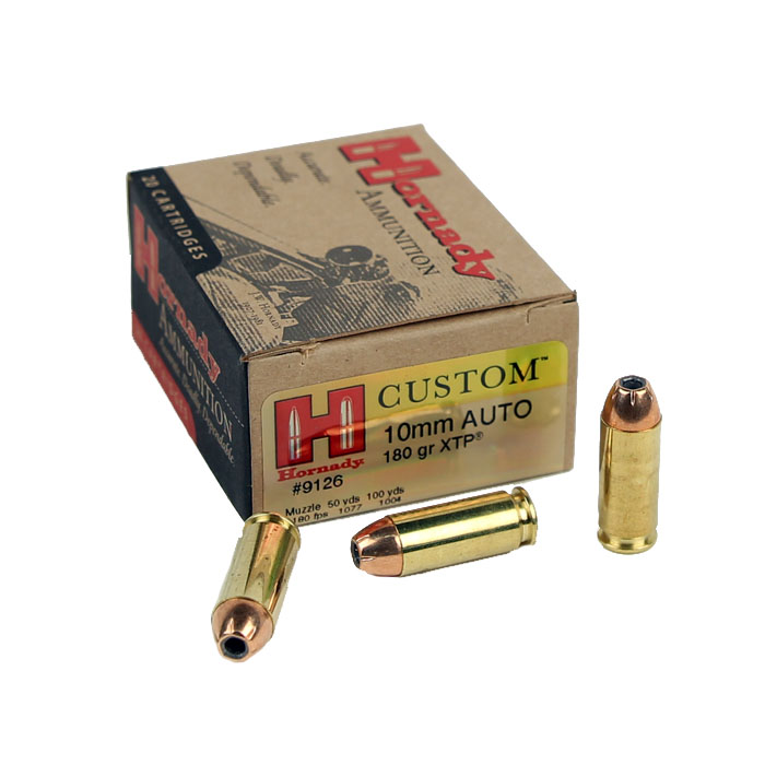 Hornady 10mm Auto 180 GR. XTP HP - 20RD