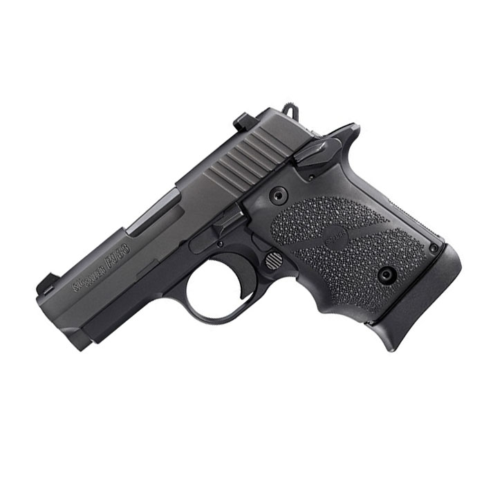 Sig Sauer P938 9mm, Night Sights, Black Rubber Grips