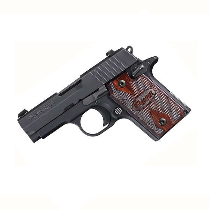 Sig Sauer P938 9mm, Night Sights, Rosewood