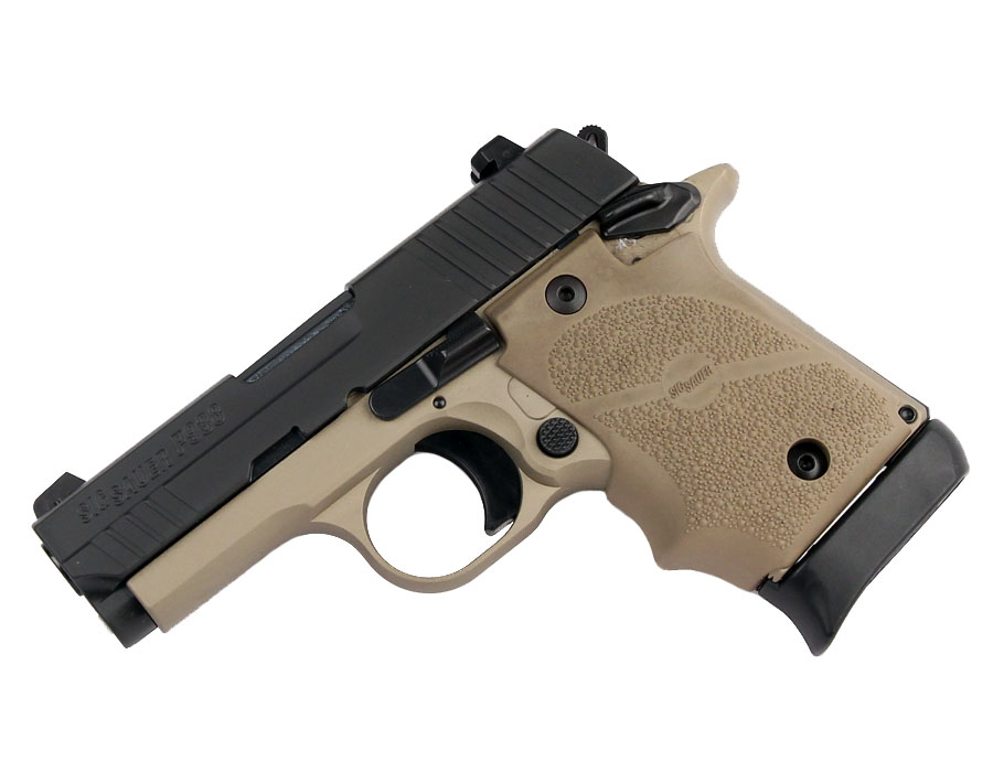  Sig Sauer P938 9mm, Night Sights, Combat