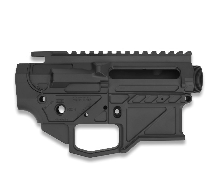 ATX Armory Adonis AR15 Billet Receiver Set—Graphite Black