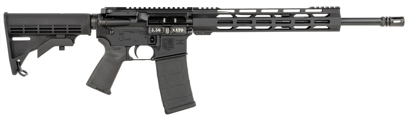 Diamondback DB175AK001 DB15 223 Rem,5.56x45mm NATO 30+1 16