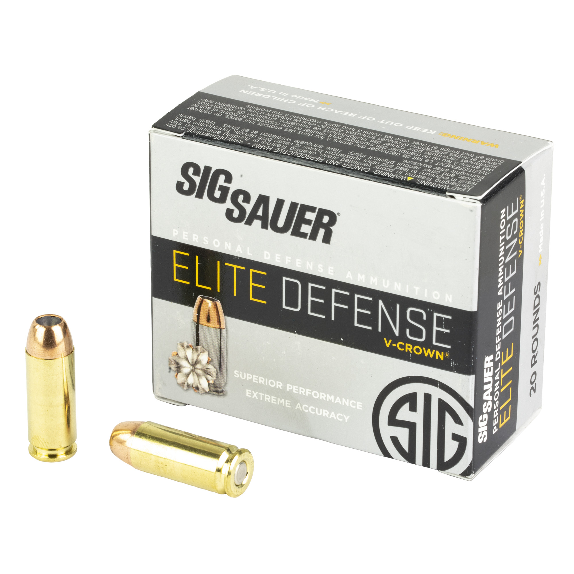 Sig Sauer E10MM20020 Elite Performance 10mmAuto