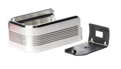 Mec-Gar Adapter - PLUS 2 for Polymer Floorplate - Aluminum, Grey