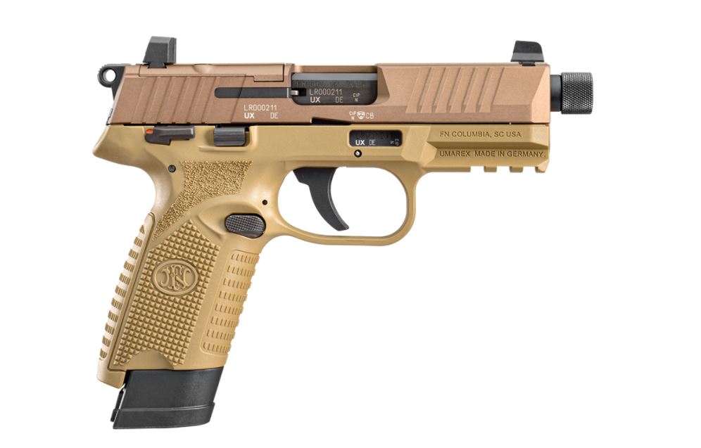 FN 502 Tactical, .22LR FDE