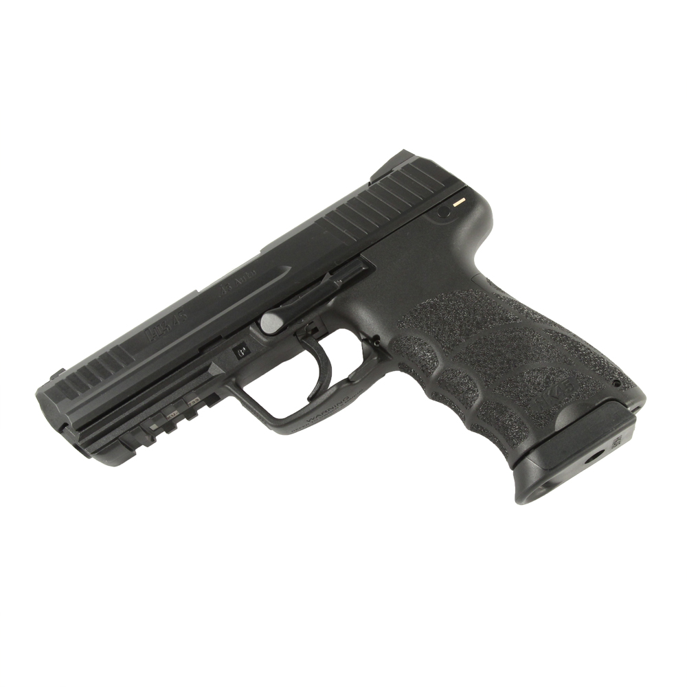 H&K HK45 Full Size, .45ACP, V7 LEM, Night Sights, Two 10rd Magazines