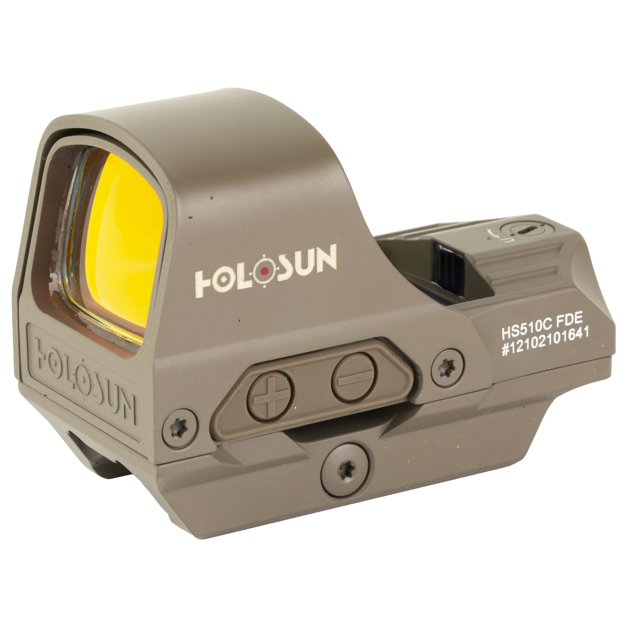 https://www.rsrgroup.com/product/HSHS510C-FDE#:~:text=Holosun%20Technologies%2C%20HS510C%2C%20Reflex%20Sight%2C%20Multiple%20Reticle%2C%2065%20MOA%20Circle%2C%202%20MOA%20Red%20Dot%2C%20Aluminum%20Housing%2C%20Matte%20Finish%2C%20Flat%20Dark%20Earth%2C%20