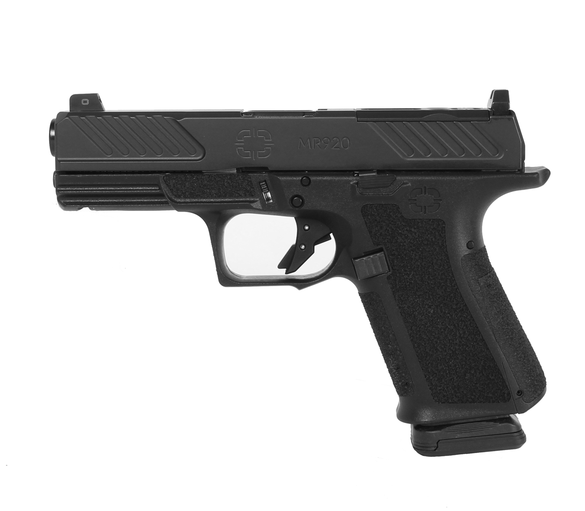 Shadow Systems MR920 Combat Slide, DLC Spiral Unthreaded Barrel, 9mm - BLK