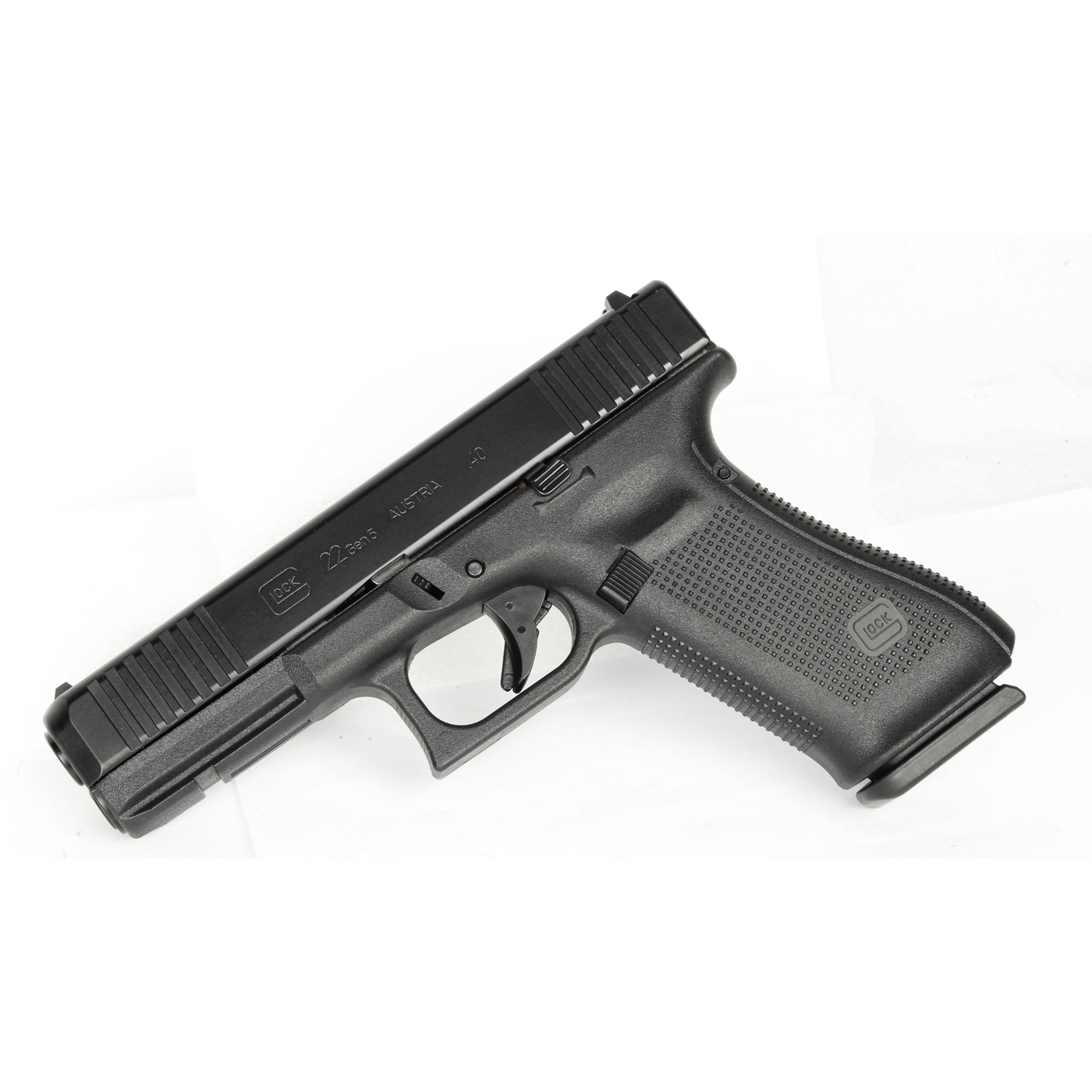 Glock 22 GEN 5 .40SW Front Serrations - Black