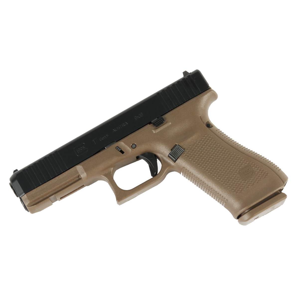 Glock 17 GEN 5 9mm - Flat Dark Earth - Front Serrations