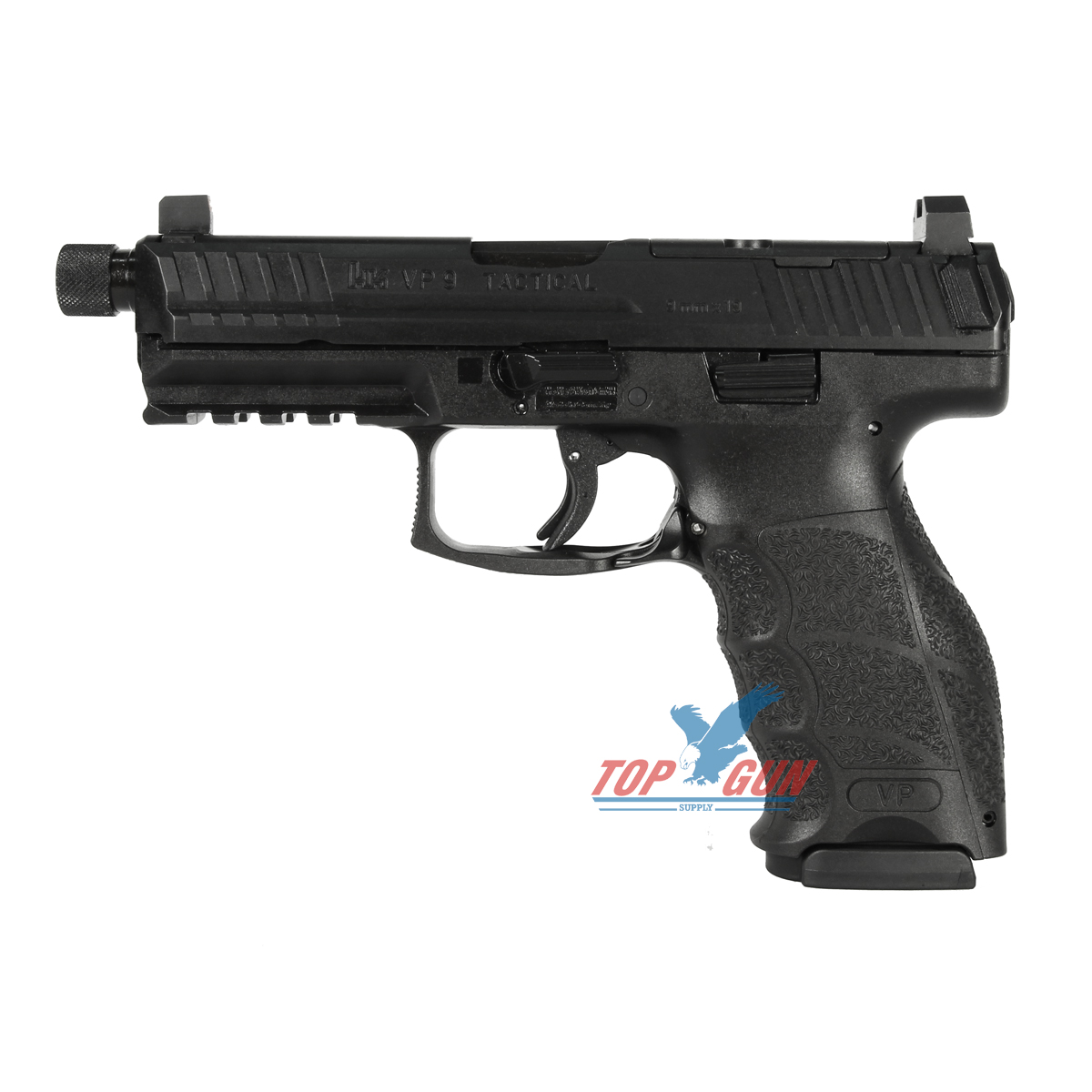 H&K VP9 Tactical LE 9mm Striker Fired, Optics Ready, Suppressor Sights, 3 17RD Mags