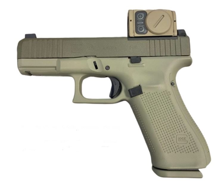 Shark Coast Tactical GLOCK 45 MOS, 9mm, w/ Aimpoint ACRO, 