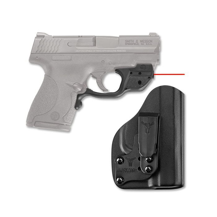 Crimson Trace Laserguard W/Bladetech IWB Holster - Smith & Wesson M&P Shield