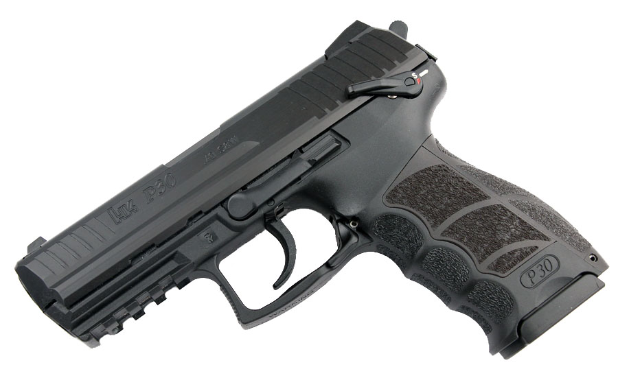 H&K P30S .40SW, DA/SA, fixed sights, V3