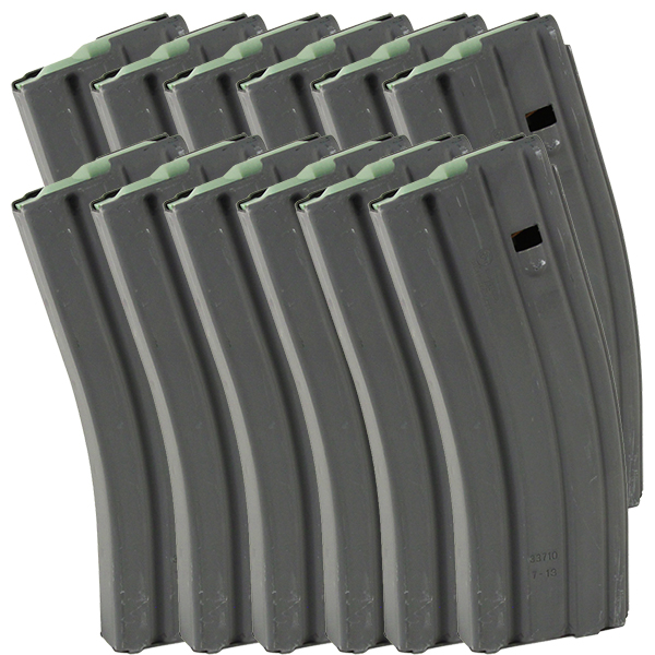 Okay Industries 30RD AR-15 Magazine GI MILSPEC 12 Pack